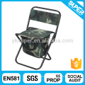 Lightweight Camping Chair Fishing Stool With Coolerbag